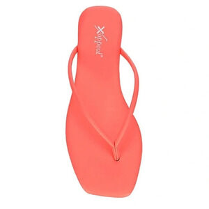 NIB Neon Orange Xappeal Sandals